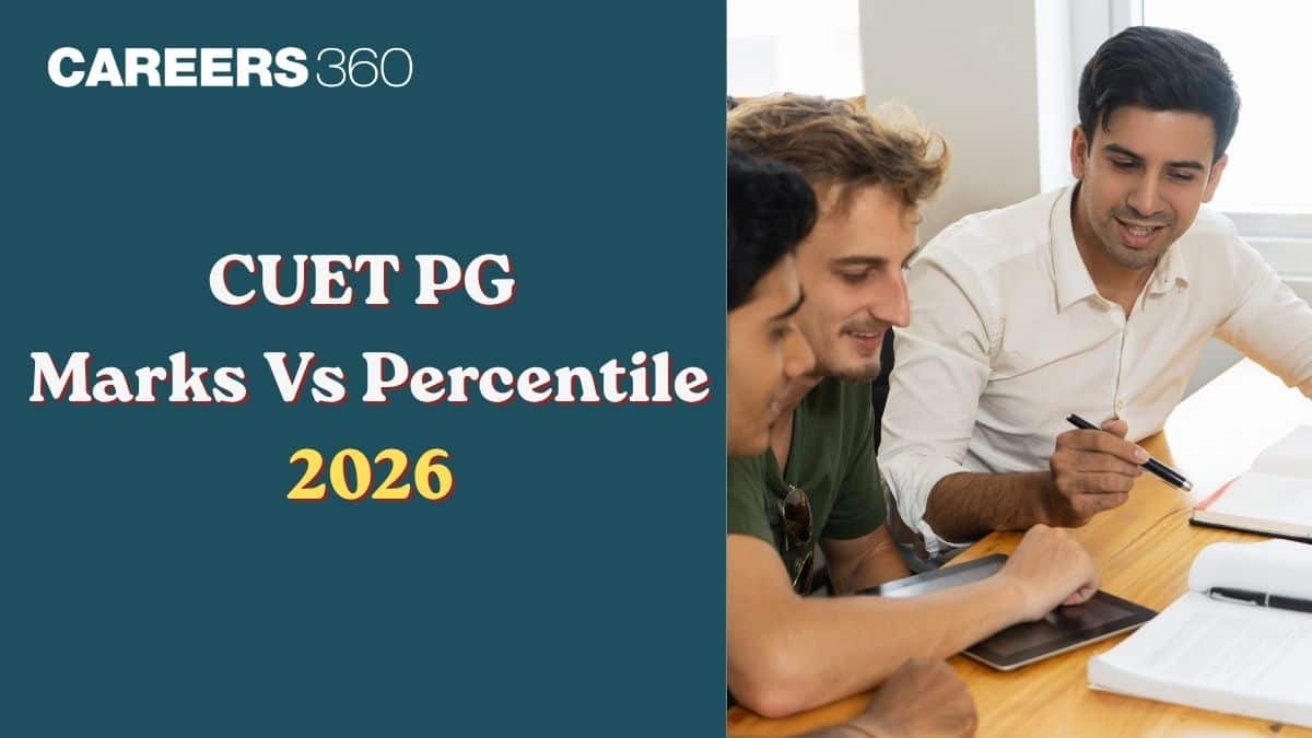 CUET PG Marks vs Percentile 2026: Check Expected Percentile, How to Calculate